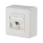 METZ CONNECT BTR IT CONNECT E-DAT -moduuli 8(8) AP - uppoasennusrasia - RJ-45 - puhtaanvalkoinen, RAL 9010 (1309110002-E)
