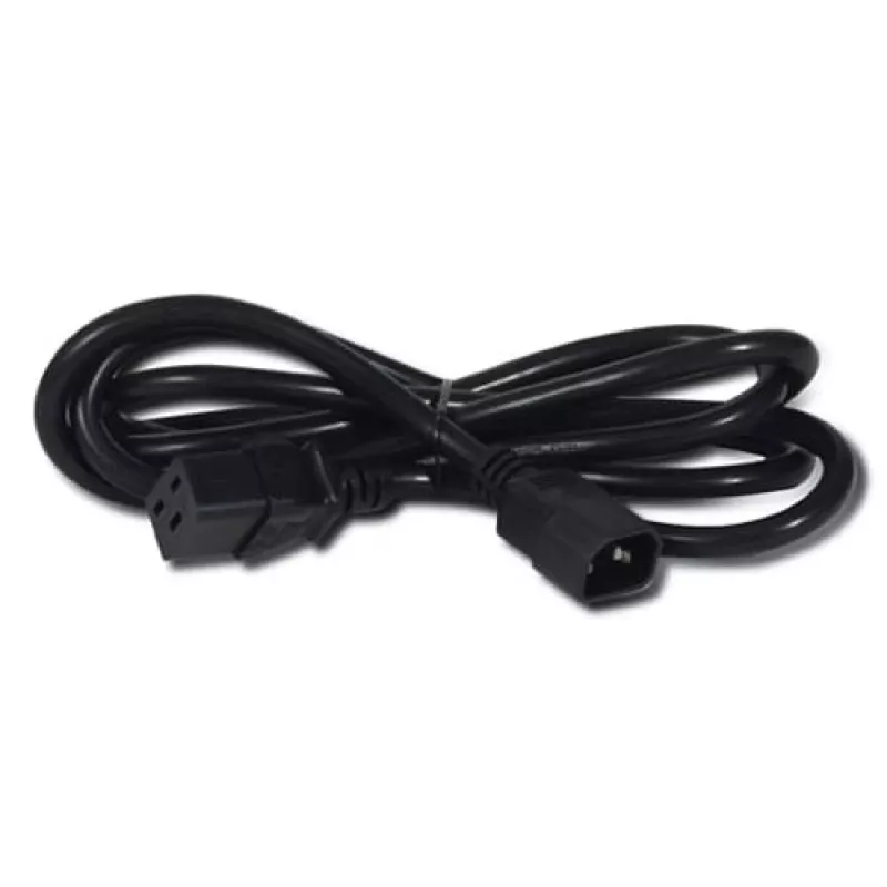 APC C19/C14 2m musta C14-liitin C19-liitin