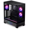 PHANTEKS XT View Matrix -tietokonekotelo, miditorni, E-ATX, karkaistu lasi, Matrix LED - musta (PH-XT523VM1_DBK01)