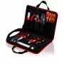 Knipex työkalulaukku compact Electric - musta - punainen - polyesteri - 8 taskua - 410 mm - 290 mm - 60 mm (00 21 11)