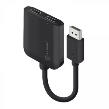 DisplayPort - kaksois-DisplayPort-adapteri ALOGIC 4K 30 Hz