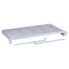 Telinehylly LANBERG AK-1004-S — 1U 19 tuuman harmaa, 483 mm leveys, 300 mm syvyys, 25 kg kapasiteetti