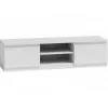 Topeshop RTV140 BIEL TV-taso/viihdekeskus 2 hyllyä