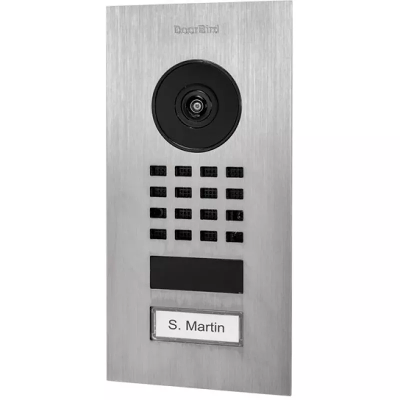 Videopuhelinjärjestelmä DoorBird D1101V ruostumaton teräs 1080p IR