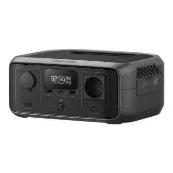 Kannettava voimalaitos EcoFlow RIVER 3 UPS — LiFePO4 245 Wh, 300 W, 1 AC-pistorasia, USB-A, USB-C, AC-/aurinko-/DC-tulo