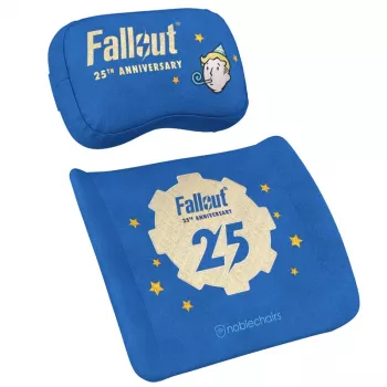 Niskatyyny/rannetuki noblechairs Fallout 25th Anniversary Edition sininen 2 kpl