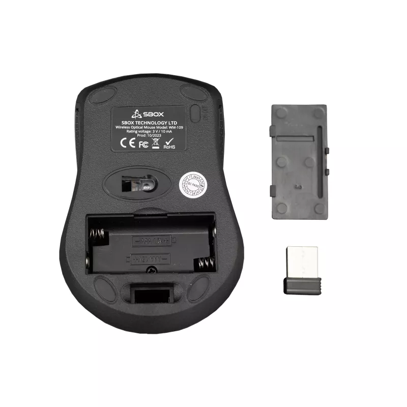 SBOX WM-109 langaton hiiri USB Type-A