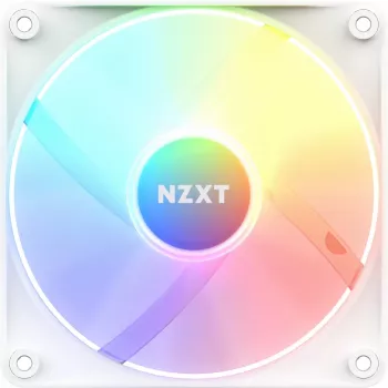NZXT F120 RGB Core 120 mm ARGB-kotelotuuletin - valkoinen