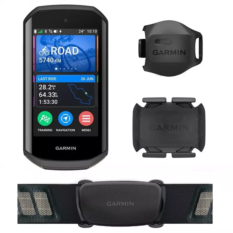 GPS-pyörätietokone GARMIN Edge 1050, 3,5 tuuman näyttö, musta
