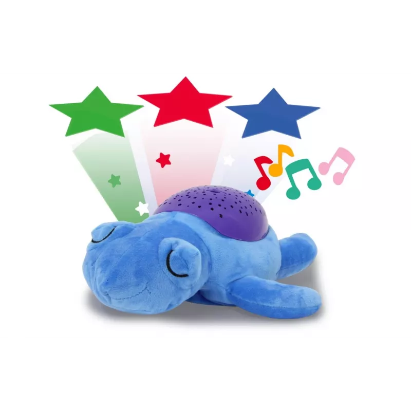 Jamara Dreamy Turtle -yövalo seisova sininen violetti