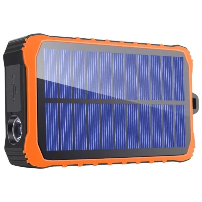 Varavirtalähde Propper Solar 12000mAh harmaa