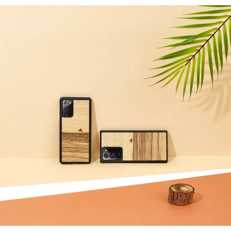 Suojakotelo Man and Wood Samsung Galaxy Note 20 Ultra, terra musta