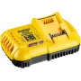 Akkulaturi DeWALT DCB118 18V Li-Ion-akuille, 8 A lähtö, 2 A latausvirta, 230 V AC, musta