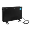 Sähköinen konvektorilämmitin NOVEEN CH7100 — 2000 W, 3 tehotasoa, LCD, ajastin, kaukosäädin, musta