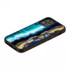 iKins suojakotelo Apple iPhone 12 mini — violetti akaattikuvio