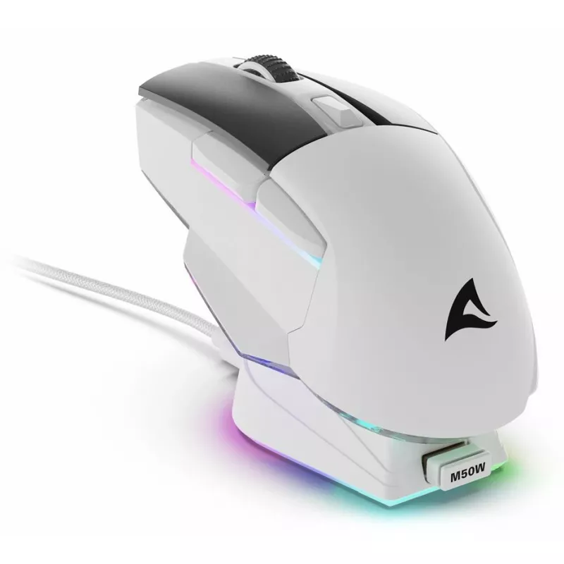 Sharkoon SGM50W hiiri pelaamiseen oikeakätinen RF langaton + USB Type-A optinen 6400 DPI