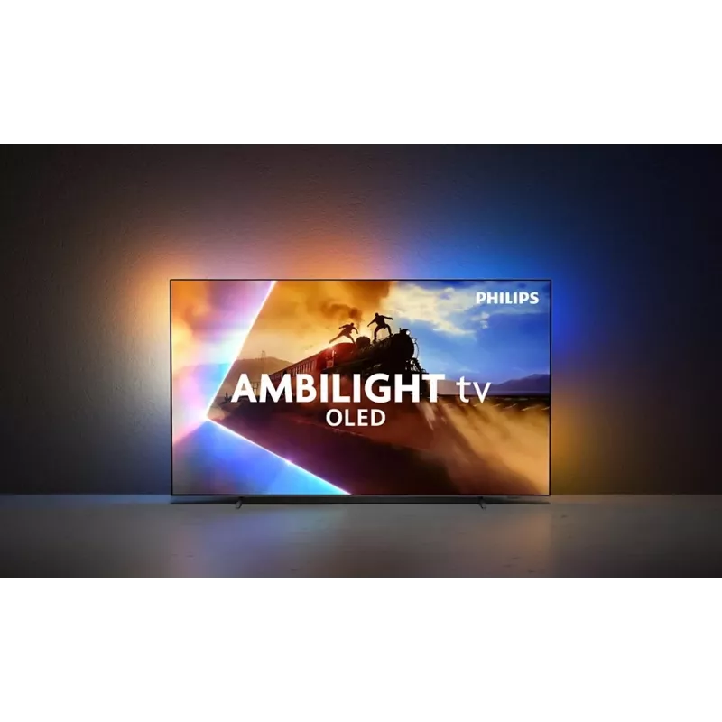 Philips 77OLED770/12 77 tuuman (195,6 cm) OLED 4K UHD Ambilight Smart TV -televisio, Titan OS, Dolby Vision, HDR10+, 120 Hz, Wi-Fi