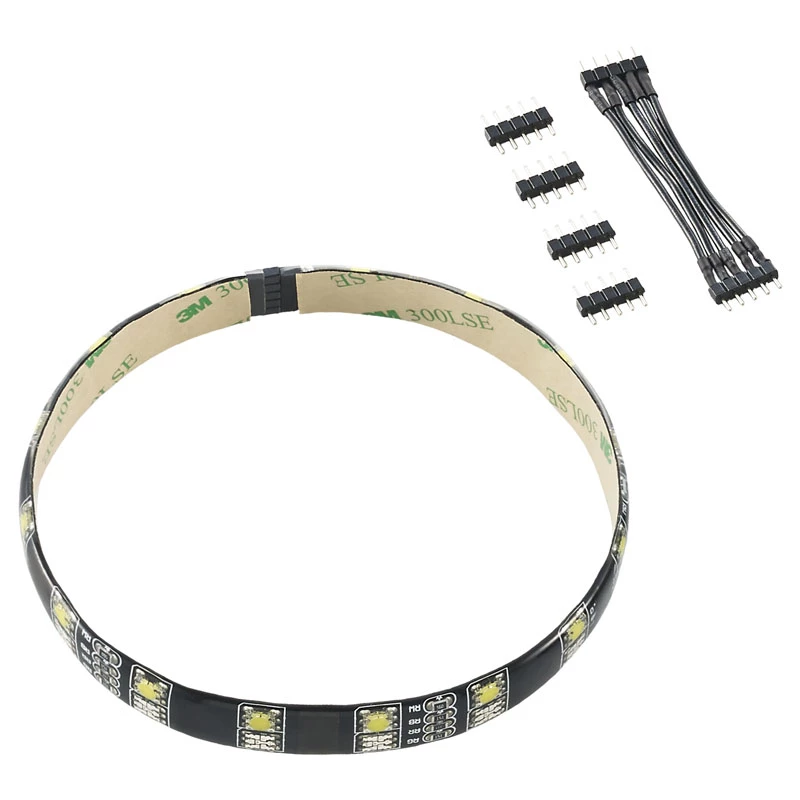 LED-nauha CableMod CM-LED-30-D30RGBW-R valkoinen RGB 30 cm