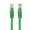 PATCHCORD Cat.5E UTP 1.5M vihreä FLUKE BESTANDEN LANBERG 10ER-PACK