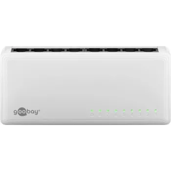 Goobay 8-porttinen Gigabit Ethernet -verkkokytkin (64564)