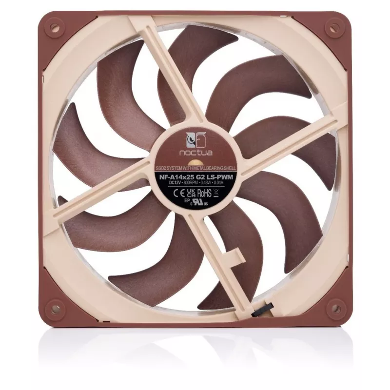 Noctua NF-A14X25 G2 LS-PWM 140mm -kotelotuuletin
