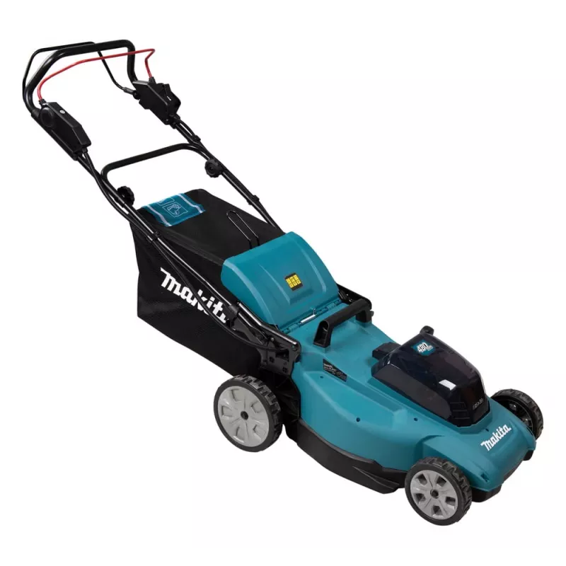 Makita DLM481Z ruohonleikkuri työnnettävä ruohonleikkuri akku musta, sininen, metalli