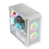 Logic PORTOS ARGB MINI USB 3.0 kotelo valkoinen