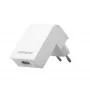 Laturi USB universaali valkoinen/EG-UC2A-02-W Gembird