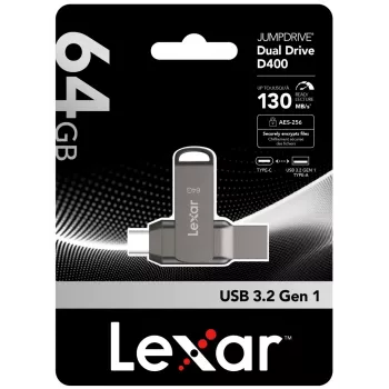 USB-muistitikku Lexar 64 GB USB Type-C LJDD400064G-BNQNG