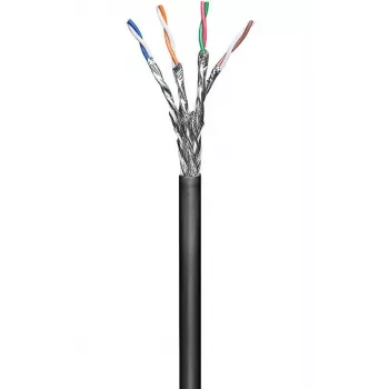Microconnect KAB024-100 verkkokaapeli musta 100 m Cat6 S/FTP (S-STP)