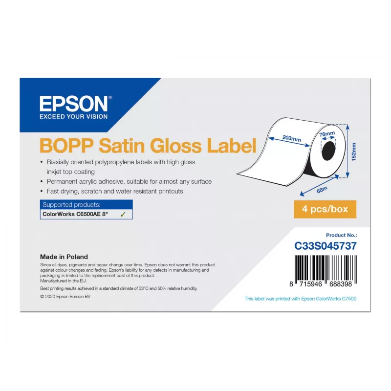 Epson C33S045737 tulostustarra