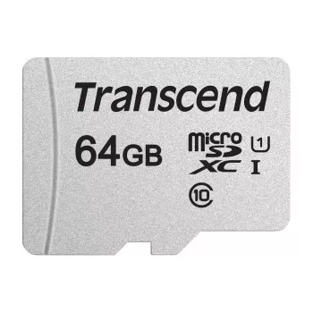 Flash-muisti Transcend 64 GB MicroSDXC SDHC 300S