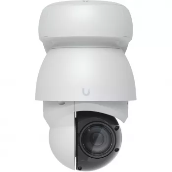 IP-valvontakamera UBIQUITI UVC-AI-PTZ-W — AI PTZ teollinen pallomainen 3864×2160, 22× optinen zoom, 360° kierto, johdollinen, seinä/pylväs/pöytä, valkoinen