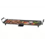 Beper 90.386 teppanyaki-grilli, 70,5 x 23,5 cm tarttumaton levy, 1800 W, musta