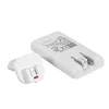 Akyga AK-CH-32 ohut GaN-USB-C-laturi 65 W, 2 x USB-C PD, valkoinen