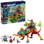 Rakennuslelu LEGO 71492 Dreamzz Mateon tulikameleontti -leikkisetti, rakennuspalikkamalli mielikuvitukselliseen rakenteluun