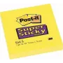 Post-It 654-S muistilaput neliö keltaiset 90 arkkia (654-S6 (1 PAKKAUS = 12 lohkoa))