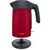Sähköinen vedenkeitin Bosch TWK7L464 – 1,7 l tilavuus, 2400 W, punainen, muovikotelo