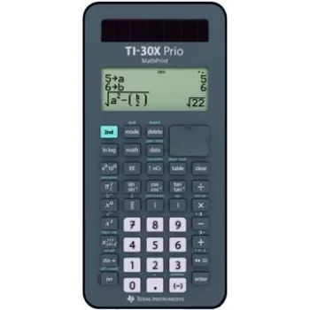 Tieteellinen taskulaskin Texas Instruments TI-30 X Prio MathPrint aurinko/paristo