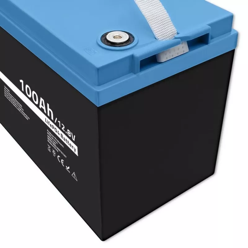 Qoltec 53705 litiumrautafosfaattiakku 100 Ah 12,8 V