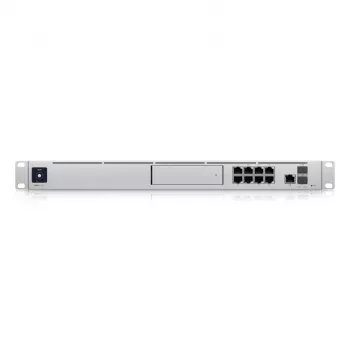 Gateway UBIQUITI Dream Machine Special Edition — rack 1U, 8x RJ-45 LAN, PoE, 1,7 GHz CPU, 4 GB DDR4, 16 GB Flash, 3,3 cm kosketusnäyttö