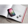 iKins älypuhelinkotelo iPhone XR — vesikukkakuvio, musta