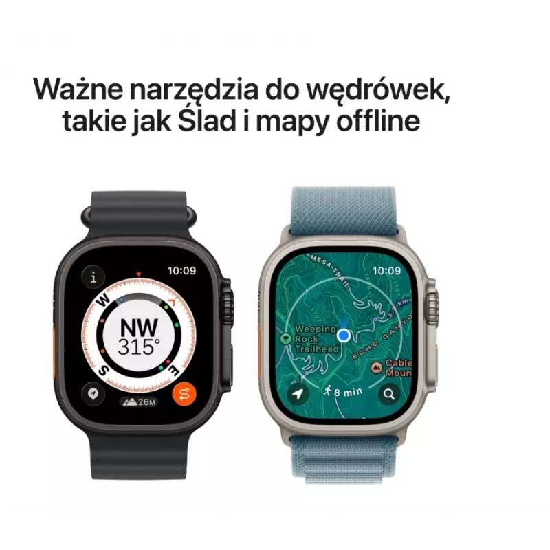 Älykello Apple Watch Ultra 3 GPS + Cellular 49 mm musta titaanikotelo