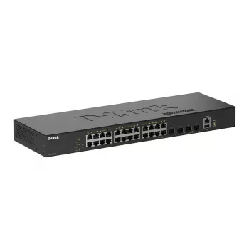D-Link 28-porttinen Gigabit Stackable Smart Managed -kytkin, 4 x 10G SFP+ -porttia