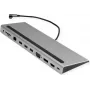 VALUE USB 3.2 Gen 2 Type-C moniportti-telakointiasema, 4K HDMI/DP, VGA, USB, kortinlukija, PD, LAN, ääni (12.99.1117)