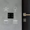 Light Switch Shelly Switch 4 muovi musta
