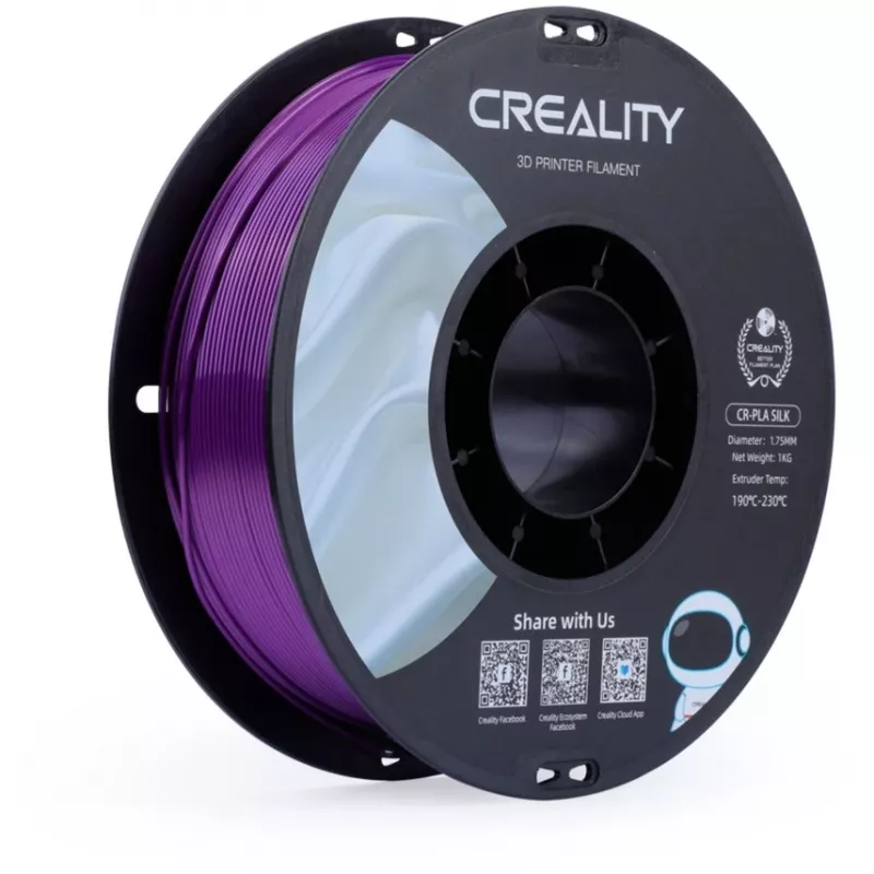 3D-tulostusmateriaali Creality 3D 3301120005 silkkinen lila 1 kg
