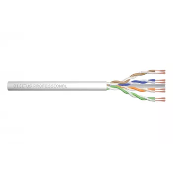 Verkkokaapeli Digitus CAT 6A U/UTP parikaapeli irrallaan 100 m harmaa