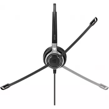 EPOS IMPACT SC 630 - Century - headset - on-ear - johdollinen - Easy Disconnect - musta, hopea (1000554)
