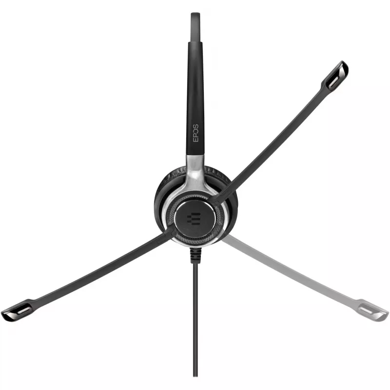 EPOS IMPACT SC 630 - Century - headset - on-ear - johdollinen - Easy Disconnect - musta, hopea (1000554)